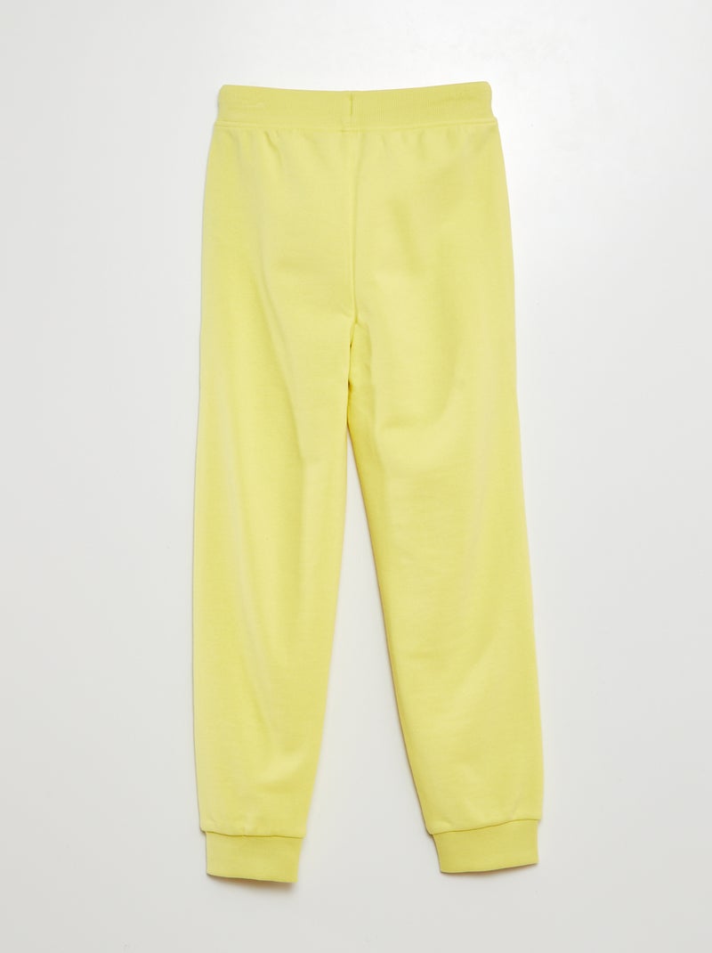 Pantalón de chándal ligero amarillo - Kiabi