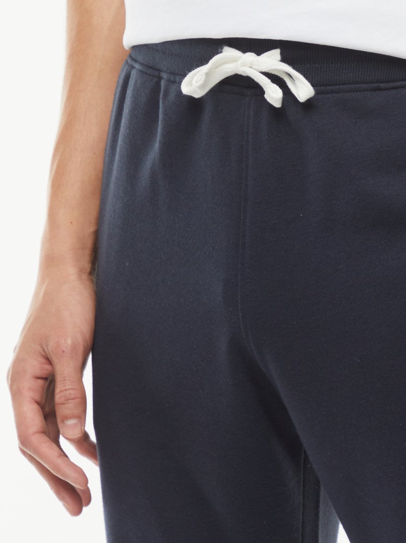 Pantalón de chándal ligero liso Azul - Kiabi