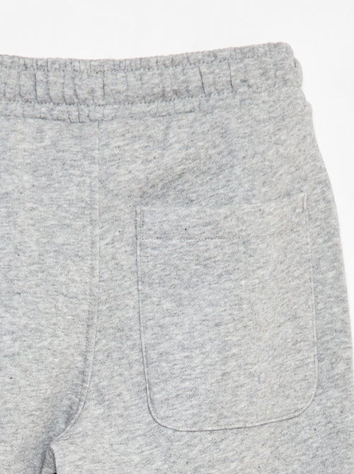 Pantalón de chándal liso - Corte + ajustado - Kiabi