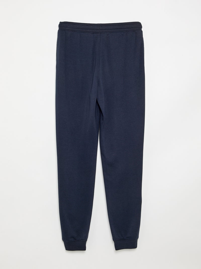 Pantalón de chándal liso Azul - Kiabi