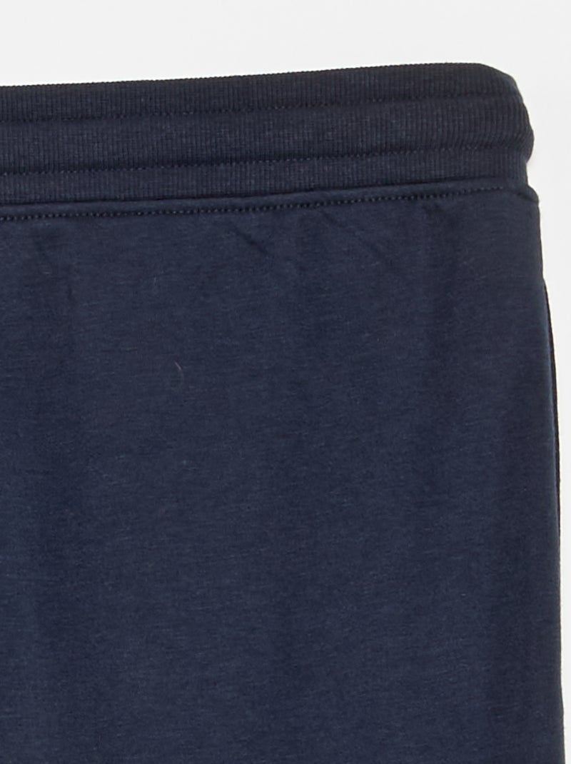 Pantalón de chándal liso Azul - Kiabi