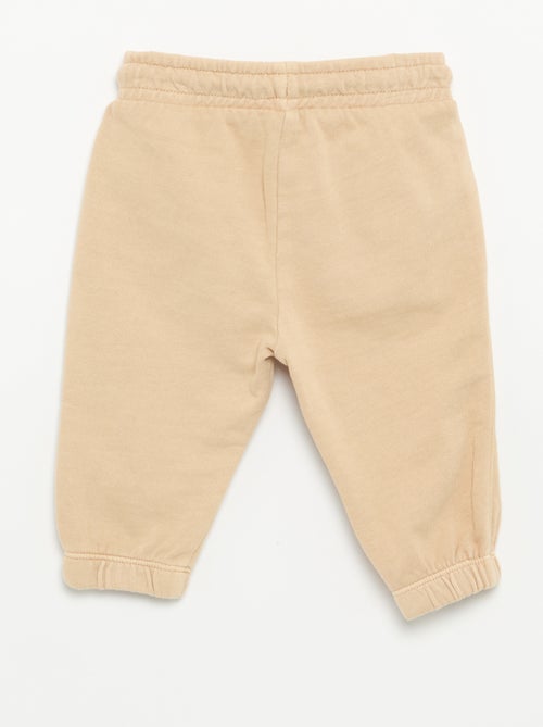 Pantalón de chándal liso - Kiabi Pantalón de chándal liso - Kiabi