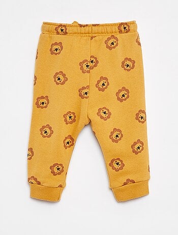 Pantalón de chándal liso con cintura elástica