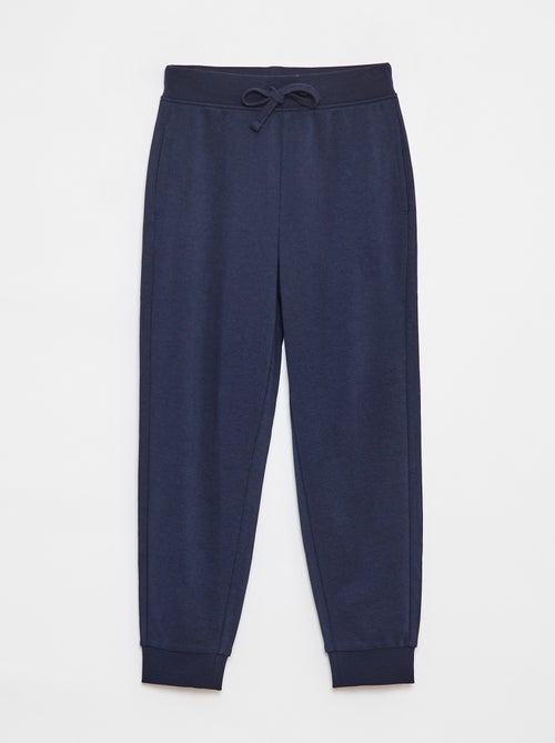 Pantalón de chándal liso con cintura elástica - Kiabi