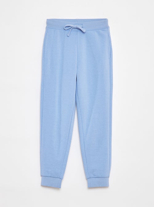 Pantalón de chándal liso con cintura elástica - Kiabi