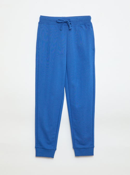 Pantalón de chándal liso con cintura elástica - Kiabi