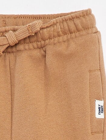 Pantalón de chándal liso con cintura elástica