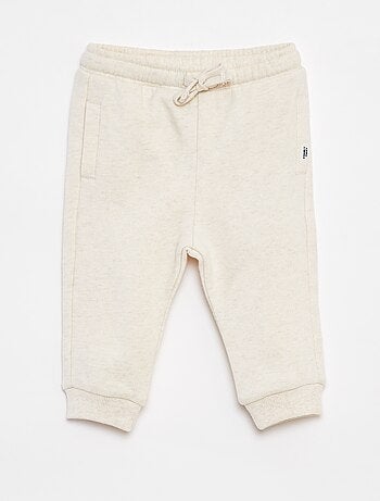 Pantalón de chándal liso con cintura elástica