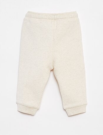 Pantalón de chándal liso con cintura elástica
