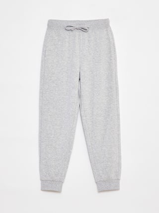 Pantalón de chándal liso con cintura elástica