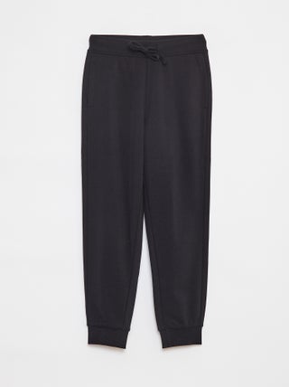 Pantalón de chándal liso con cintura elástica