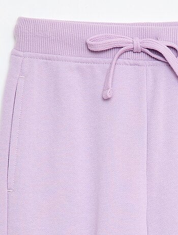 Pantalón de chándal liso con cintura elástica