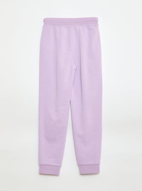 Pantalón de chándal liso con cintura elástica - Kiabi