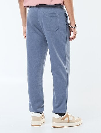 Pantalón de chándal liso con cordones ajustables en la cintura