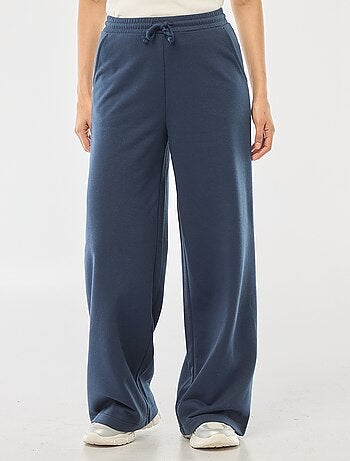 Pantalón de chándal liso de algodón
