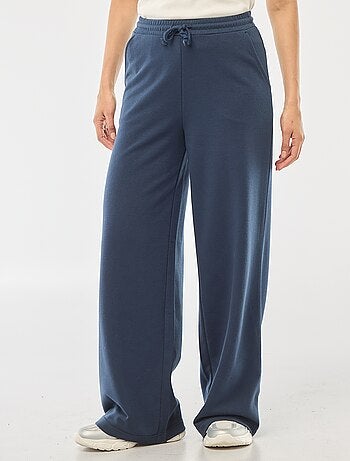 Pantalón de chándal liso de algodón