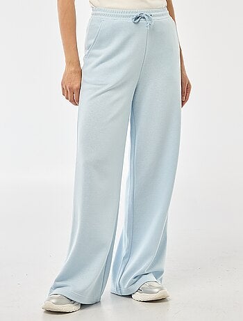 Pantalón de chándal liso de algodón