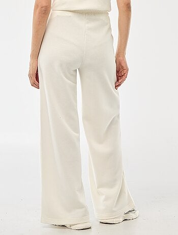 Pantalón de chándal liso de algodón