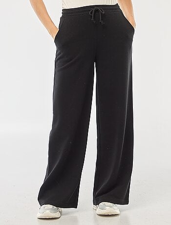 Pantalón de chándal liso de algodón