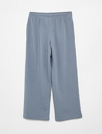 Pantalón de chándal liso de felpa francesa