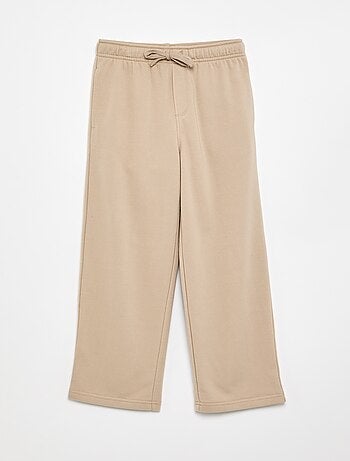 Pantalón de chándal liso de felpa francesa