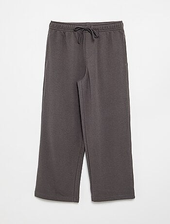 Pantalón de chándal liso de felpa francesa