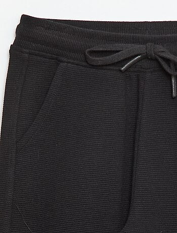 Pantalón de chándal liso de felpa ligera