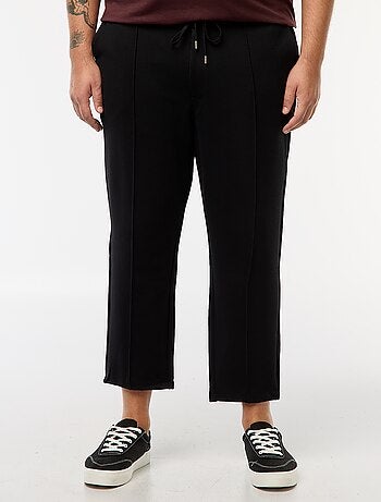 Pantalón de chándal liso de punto piqué