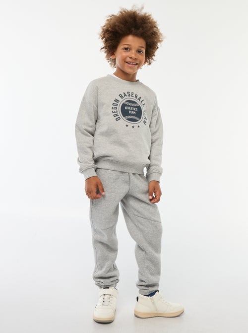 Pantalón de chándal liso - Kiabi