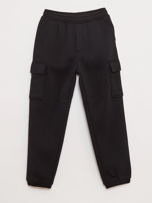 Pantalón de chándal liso multibolsillos - Kiabi