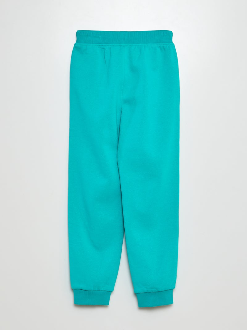 Pantalón de chándal liso VERDE - Kiabi