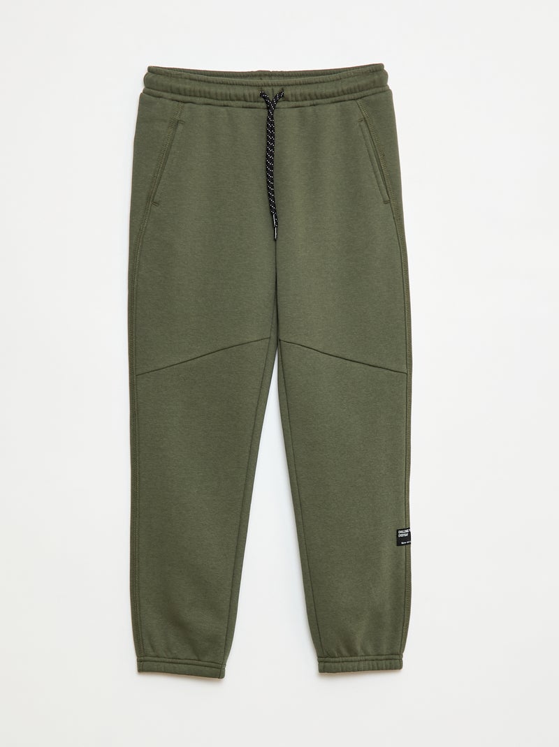 Pantalón de chándal liso Verde - Kiabi