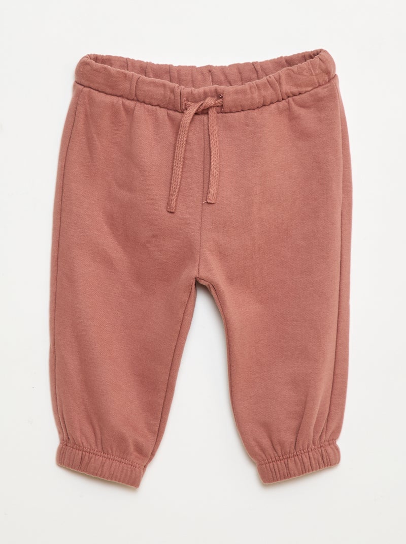 Pantalón de chándal Marron - Kiabi