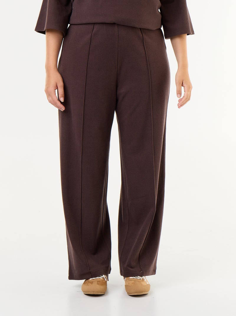 Pantalón de chándal Marron - Kiabi