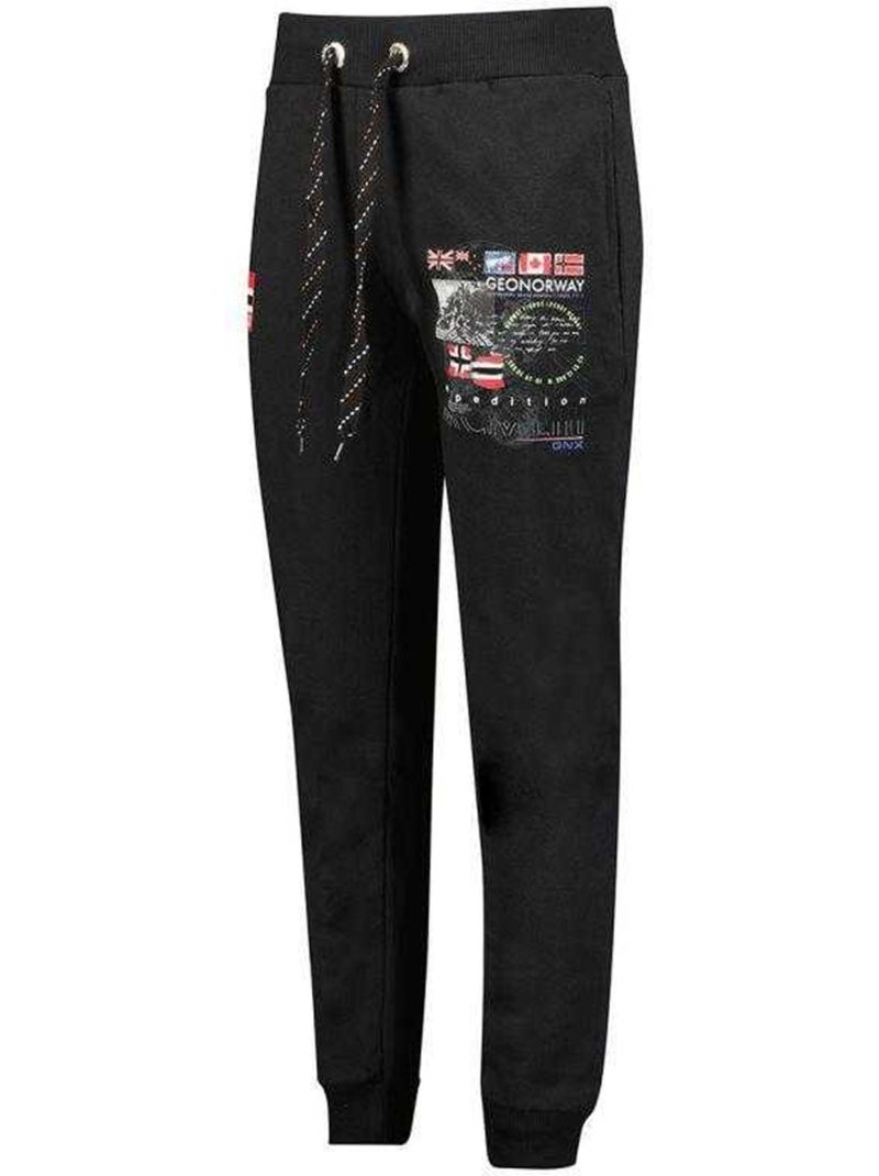 Pantalón de chándal meographe eo para hombre - geographical norway Negro - Kiabi