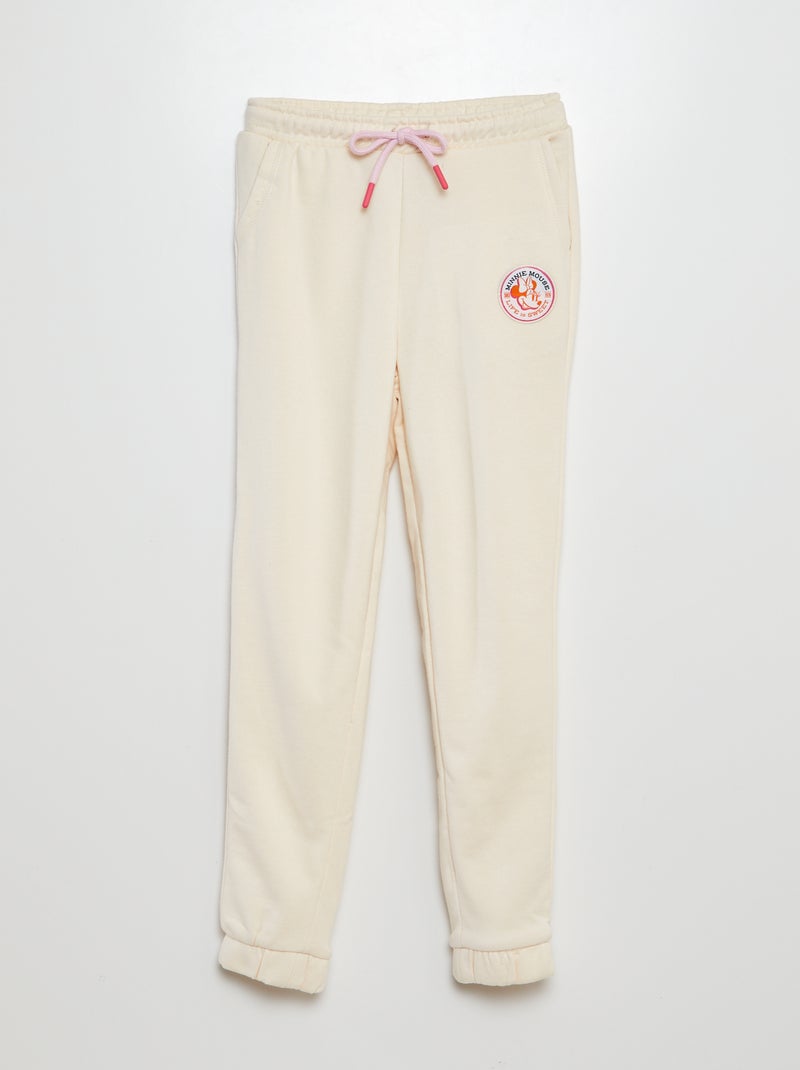 Pantalón de chándal 'Minnie' 'Disney' BLANCO - Kiabi