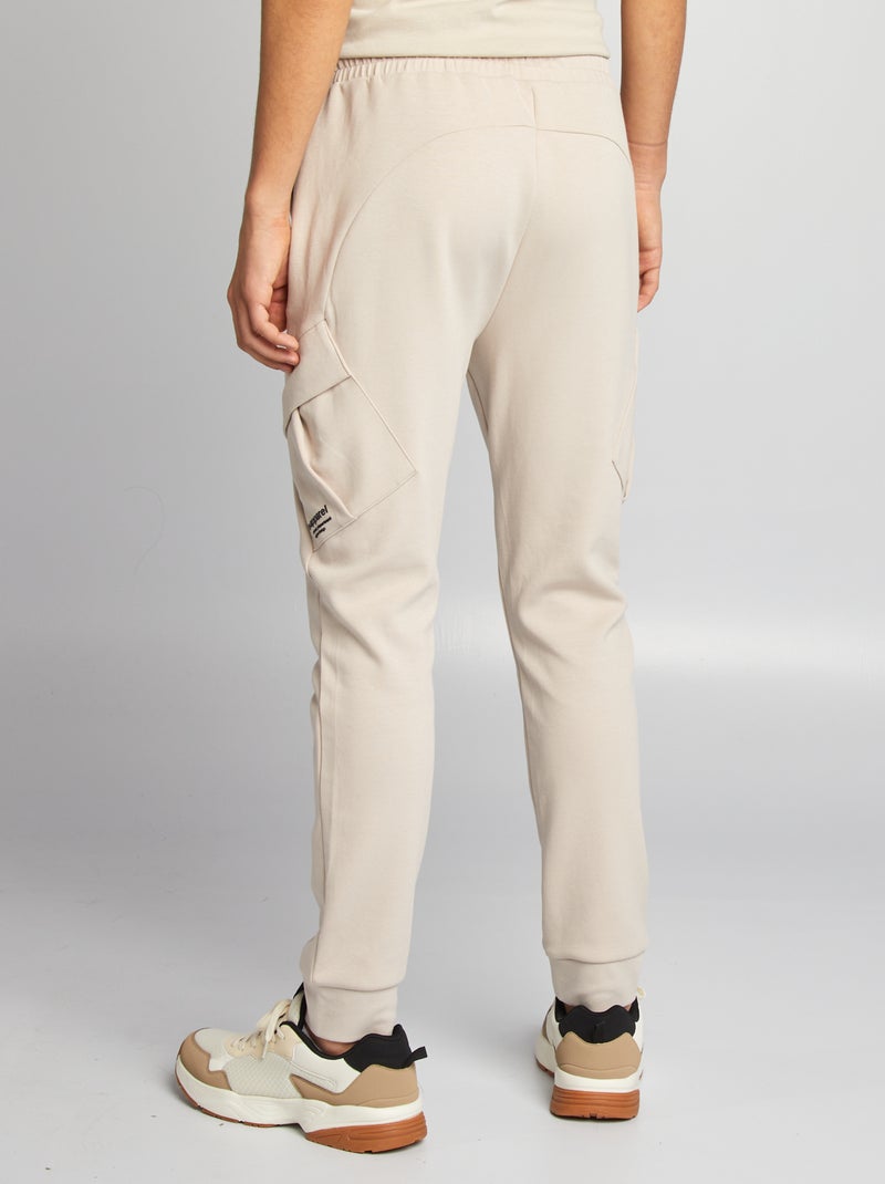 Pantalón de chándal multibolsillos GRIS - Kiabi