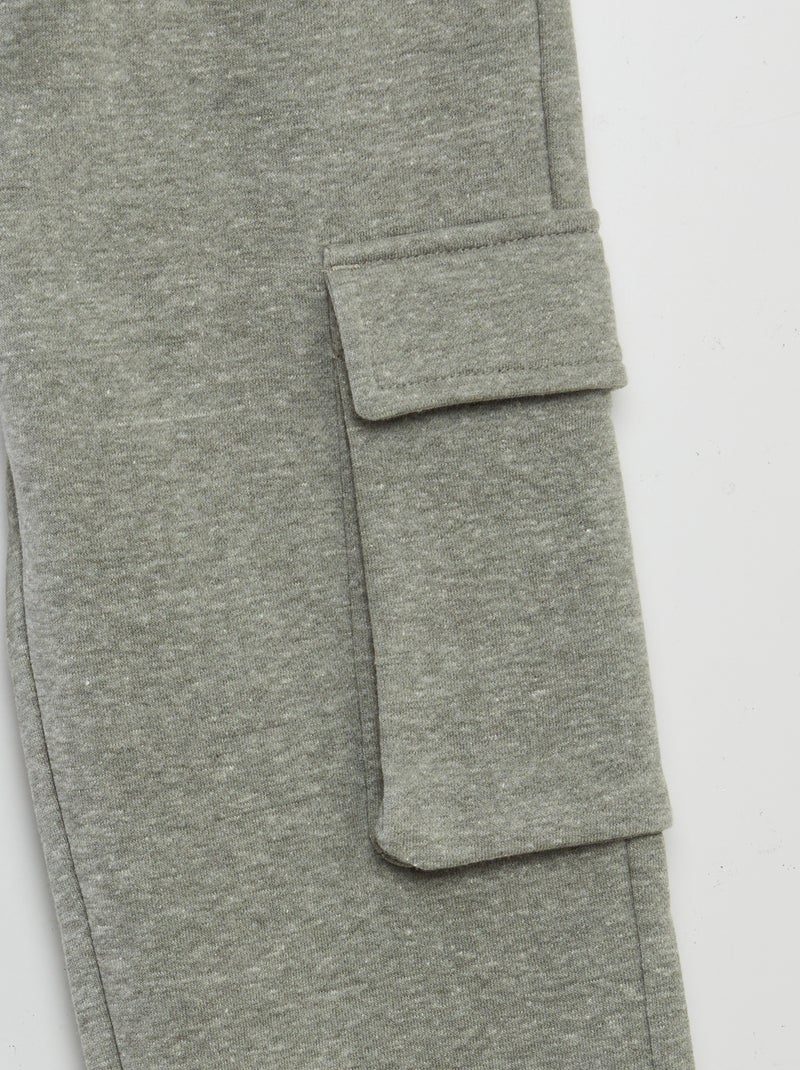 Pantalón de chándal multibolsillos KAKI - Kiabi