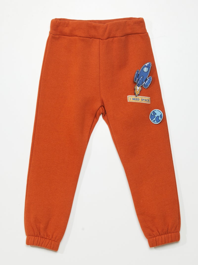 Pantalón de chándal NARANJA - Kiabi