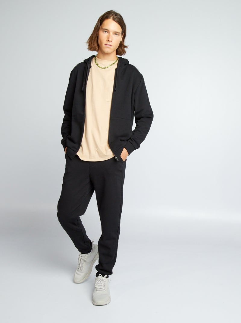 Pantalón de chándal Negro - Kiabi