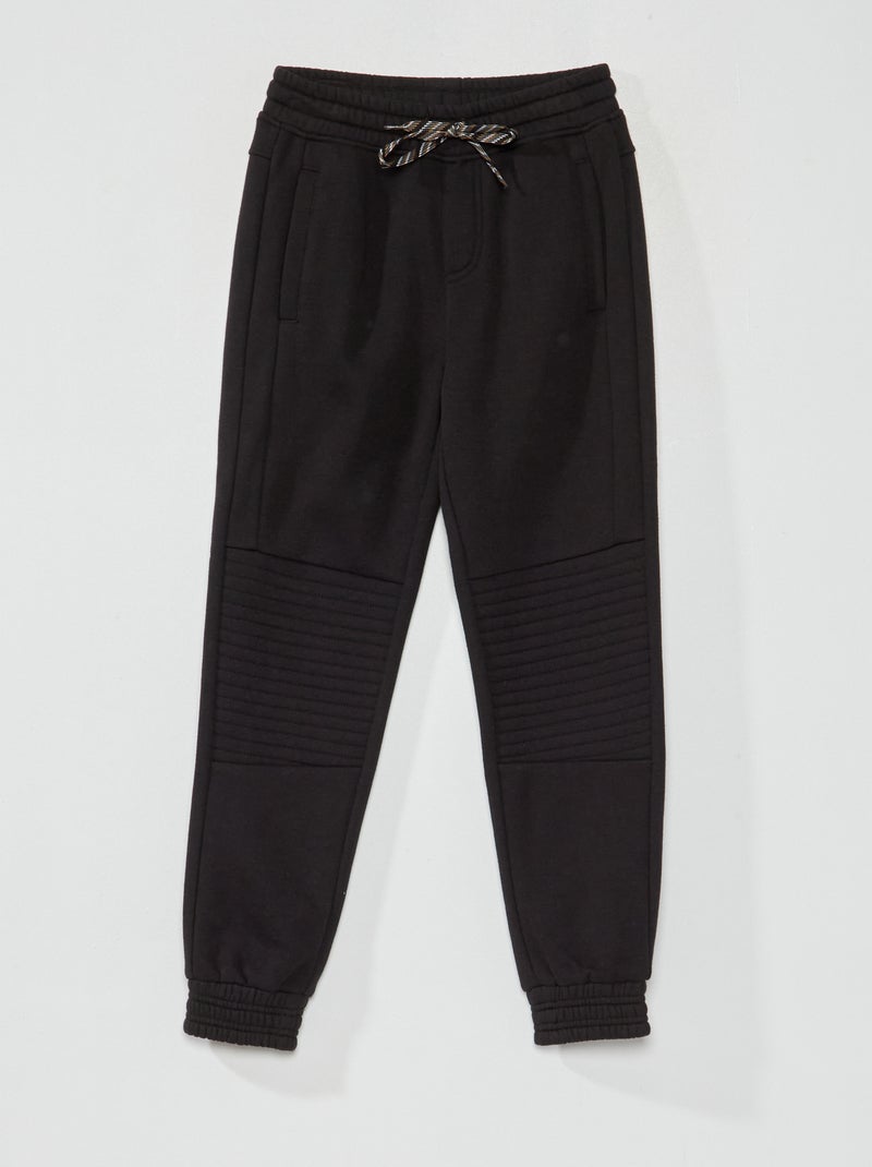 Pantalón de chándal negro - Kiabi