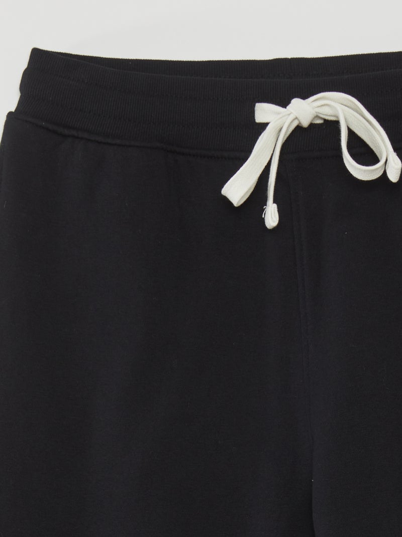 Pantalón de chándal negro - Kiabi