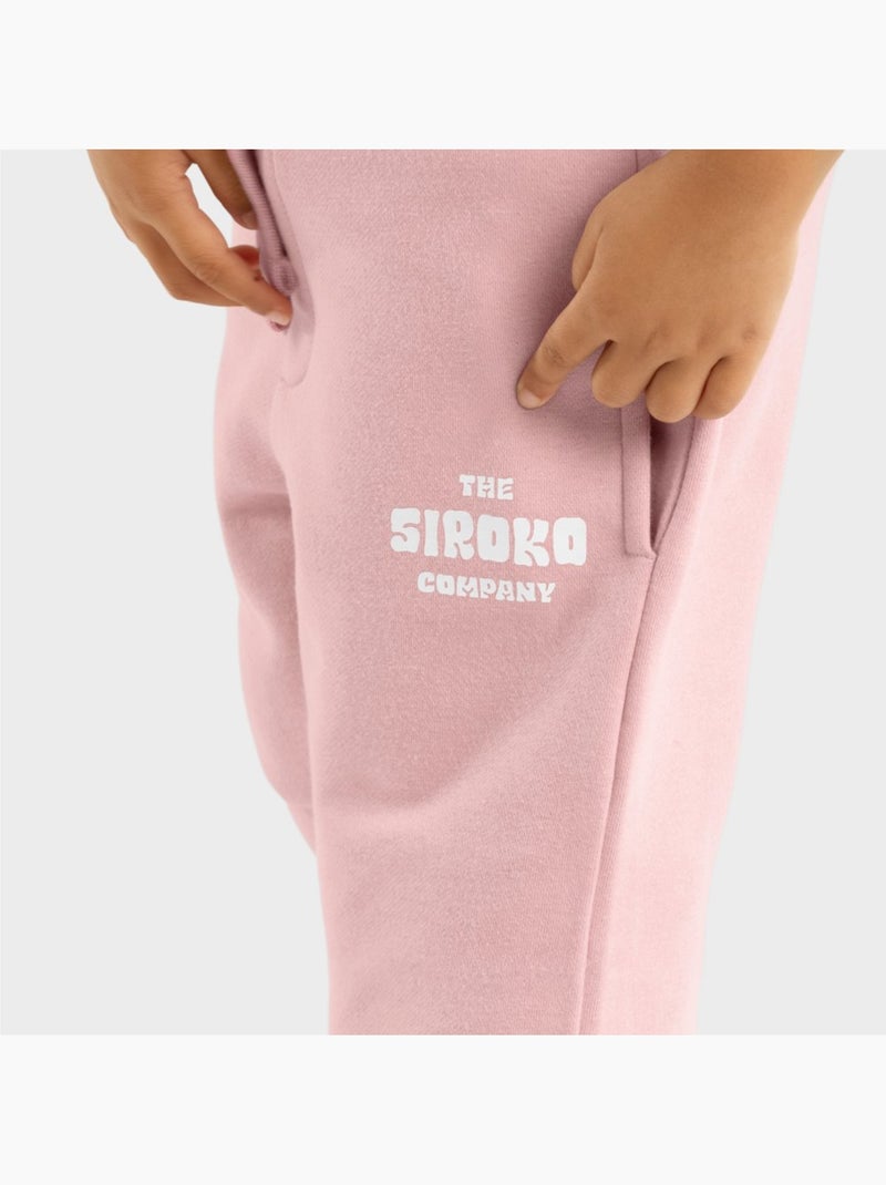 Pantalón de chándal niña lifestyle niños y niñas link-g Rosa - Kiabi