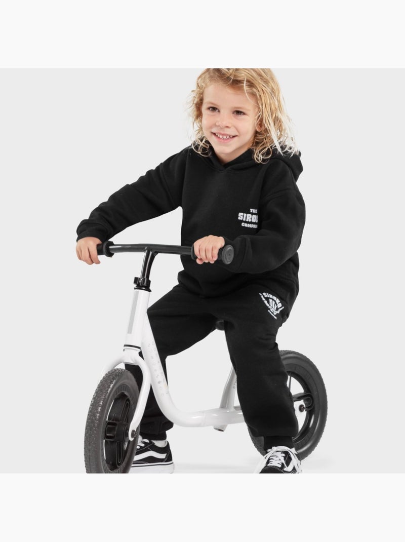 Pantalón de chándal niño lifestyle niños y niñas rockstar Negro - Kiabi