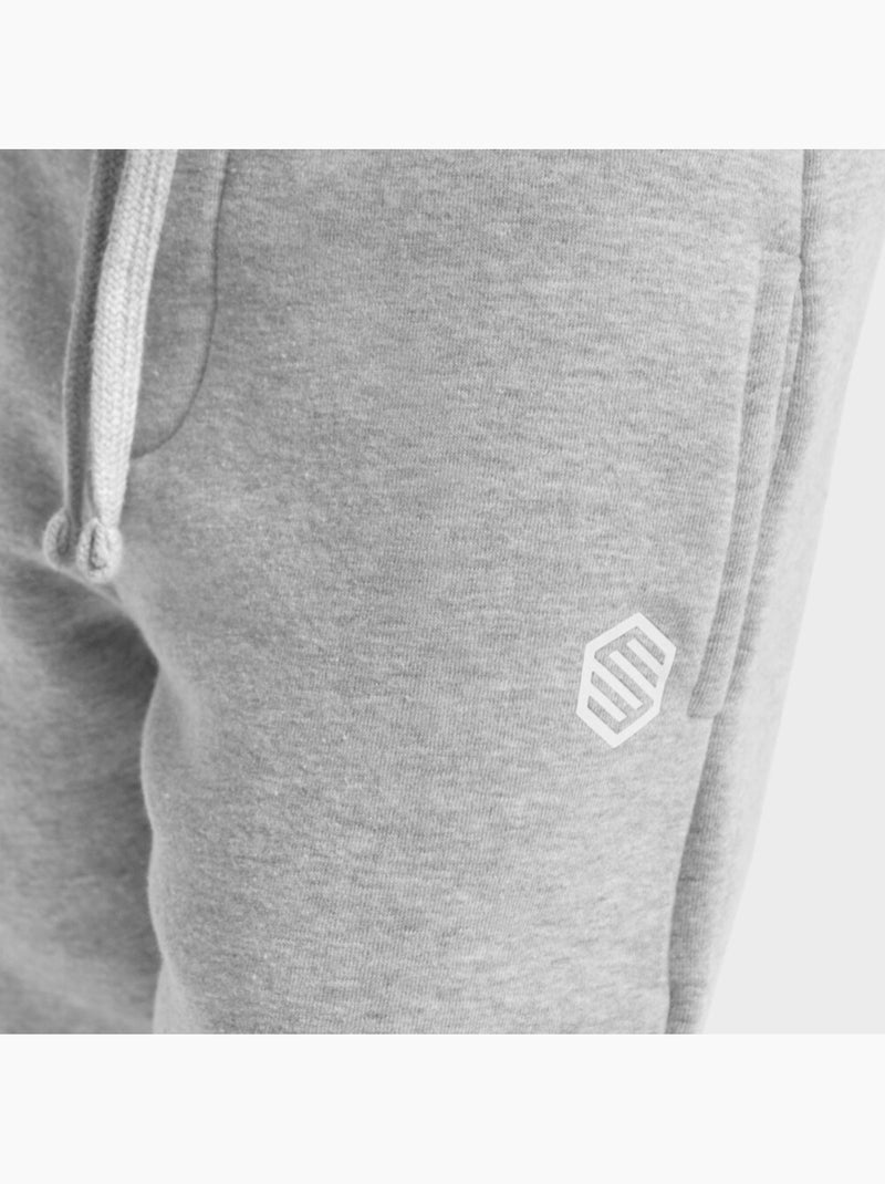 Pantalón de chándal niño lifestyle niños y niñas snug Blanco Gris - Kiabi