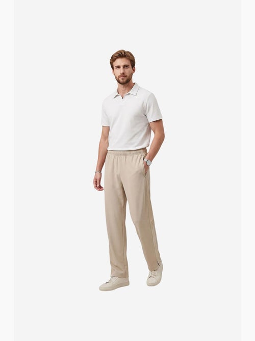 Pantalón de chándal para hombre en mezcla de viscosa tommy - Kiabi Pantalón de chándal para hombre en mezcla de viscosa tommy - Kiabi