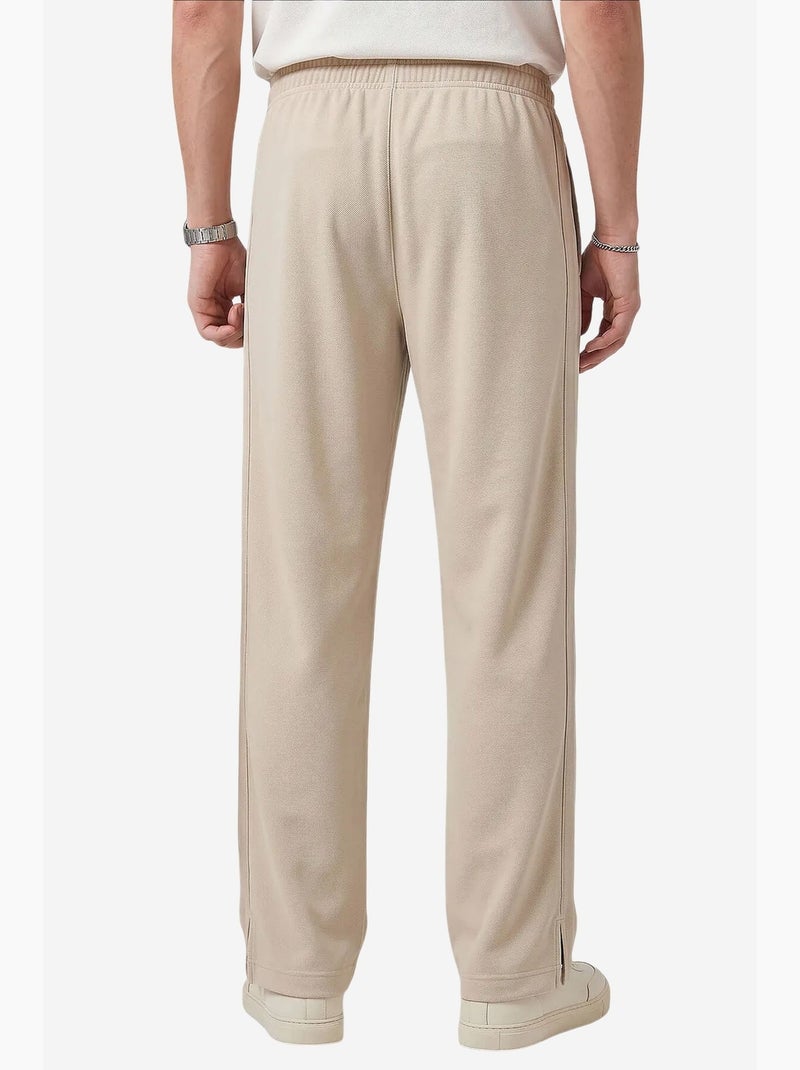 Pantalón de chándal para hombre en mezcla de viscosa tommy Beige arcilla - Kiabi