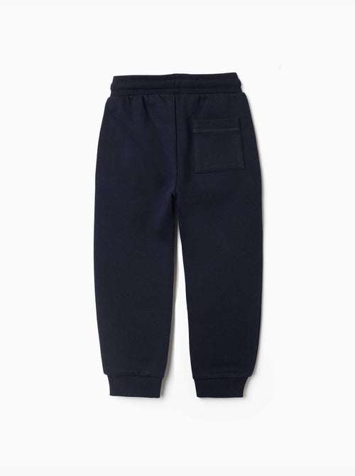 Pantalón de chándal perchado con cordón y bolsillos - Kiabi