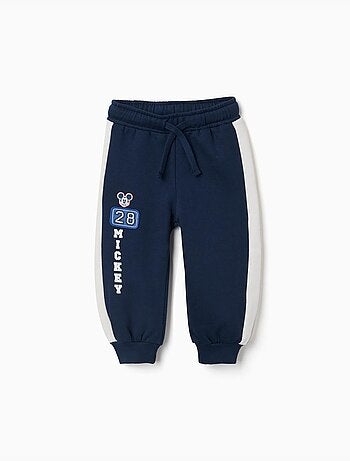 Pantalón de chándal perchado con estampado de mickey