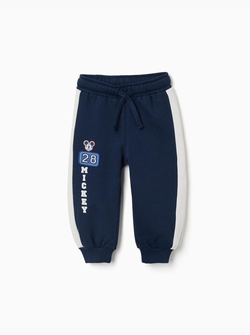 Pantalón de chándal perchado con estampado de mickey - Kiabi